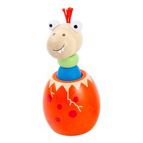 small foot Hangot adó dinoszaurusz tojás 1 db narancssárga