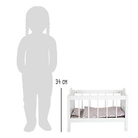 small foot Játékkiságy babáknak