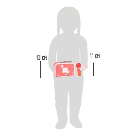 small foot Kozmetikai retro bőrönd