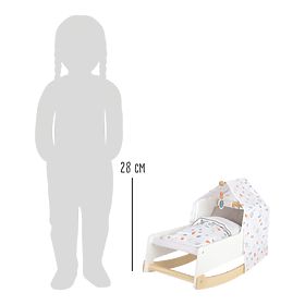 small foot Little Button bababölcső