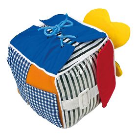 Small Foot plüss játékkocka a legkisebbeknek