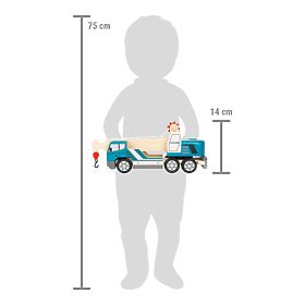 small foot Rakodódaru raklappal