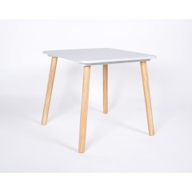 Fa asztal és szék szett
