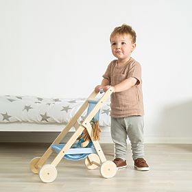Tidlo Fa Babakocsi Babáknak Kék, Tidlo