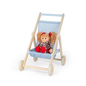 Tidlo Fa Babakocsi Babáknak Kék