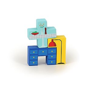 Vilac Fa logikai játék Rakd be helyesen! Költöztetők