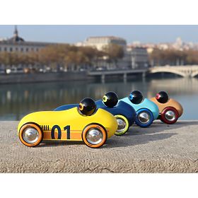 Vilac Fa Old Sport Compet sárga autó