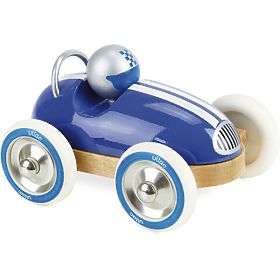 Vilac Fa Roadster vintage kék autó, Vilac