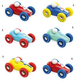 Vilac Fa verseny mini autó 1 db, Vilac