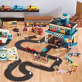 Vilac Fa vintage garázs Vilacity