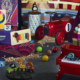 Vilac Színes állatos vonat Andy Westface-től