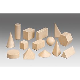 Wissner 14 darabos fa geometriai test készlet