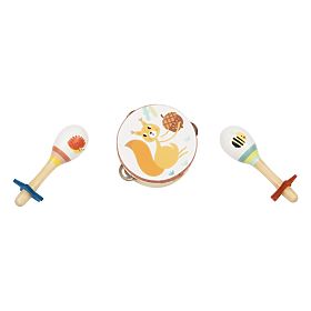 Zenei készlet - erdei állatok, 2Kids Toys