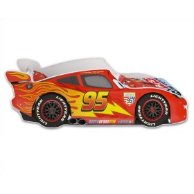 Villám McQueen autós ágy - piros, BabyBoo, Cars